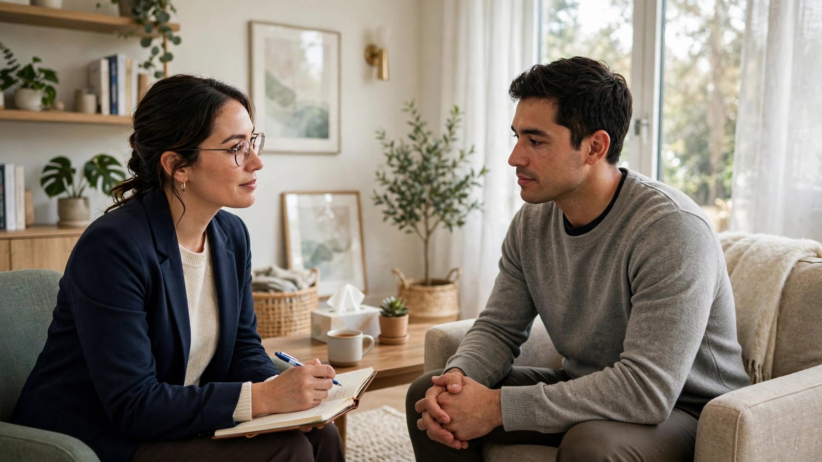 Mental health counseling session
